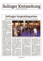 Sulinger Kreiszeitung September 2012